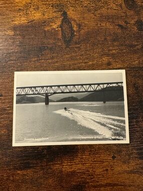 Vintage RPPC Shasta Lake, CA Postcard